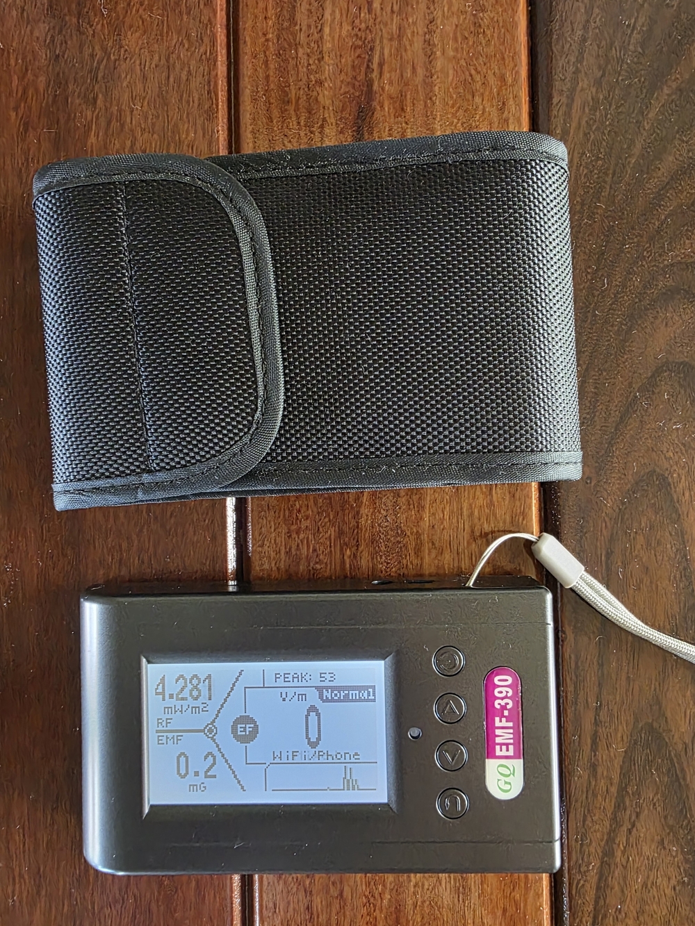GQ EMF-390 Radiation Detector With Case